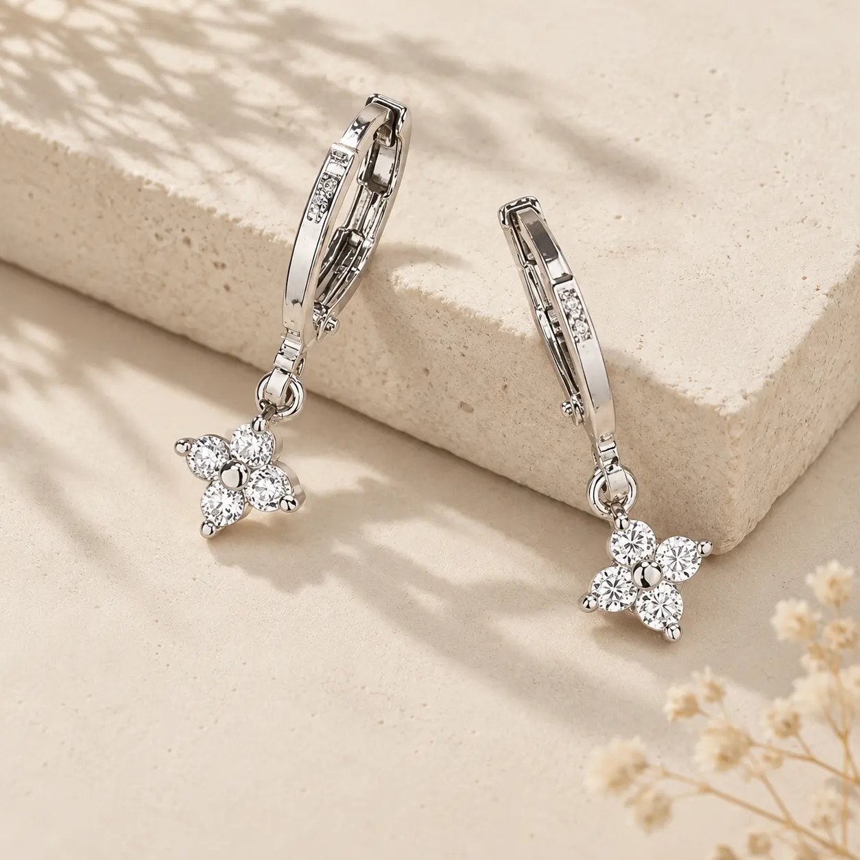 Fortuna Earrings — 925 Sterling Silver