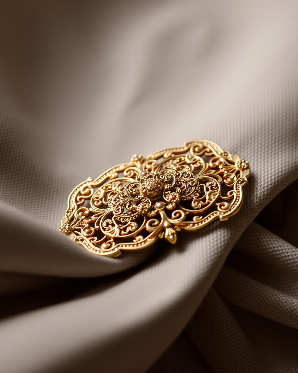 Kollmar & Jourdan — Filigree Brooch